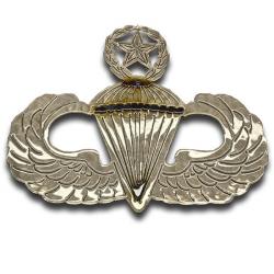 American Liquid Metal - Master Parachutist Badge Sign