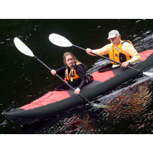 Innova Swing II Kayak - Inflatable Double Kayak in Red / Black