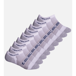 Athletic Socks Bundle - Gray - L - 9 Pack