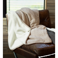 Sherpa Bamboo Knit Throw