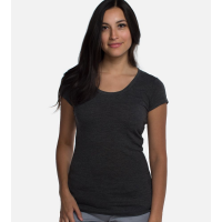 Bamboo Scoop Tee - S