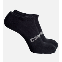 Women's Bamboo Ankle Socks - Black/Gray - S/M