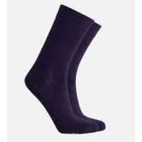 Women's Bamboo Trouser Socks - Navy - S/M