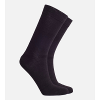 Women's Bamboo Trouser Sock - Black - L/XL