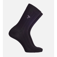 Men's Bamboo Trouser Socks - Black - S/M