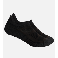 Bamboo Tab Athletic Sock - Carbon Heather/ Carbon - S