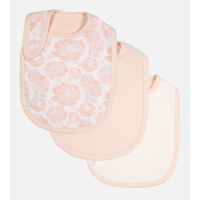 Bamboo Bib Set - Floral Burst Vintage Blush