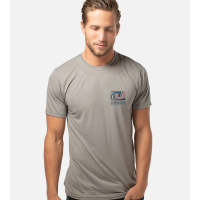 Bamboo Comfort Crew Tee - Surf Haven - Gray - M