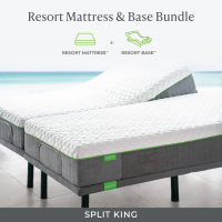 Resort Mattress & Base Bundle - Split-King