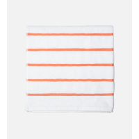 Striped Towel - Sunkissed Coral