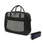 ScanFast Herringbone Element Briefcase plus USB Power Pack