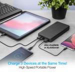 20,000mAh 18W PD+QC Fast Charge High-Capacity Power Bank