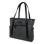 Urban Laptop Tote - Charcoal / Black