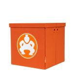 Folding Furniture Cubes 14"/18" - 18", Orange