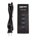 Universal 4-Port 6A USB Desktop Smart Charger with Reversible USB Ports