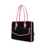 Geneva Black with Pink Trim