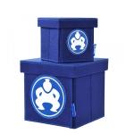 Folding Desktop Cubes 4"/6" - 6", Blue