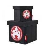 Folding Desktop Cubes 4"/6" - 4", Black