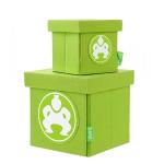 Folding Desktop Cubes 4"/6" - 4", Green