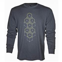 Alienware Dot Hex Long Sleeve T-Shirt - XXL