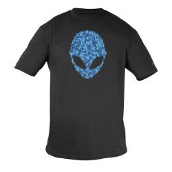Alienware Ultramodern Alien Puzzle Head Gaming Gear tri-blend T-shirt - M