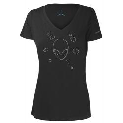 Women's Alienware High-Tech Alien Head Attack Gaming Gear tri-blend T-shirt - L