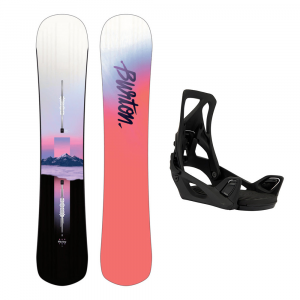 Burton Hideaway Womens Snowboard / Step On Bindings Package 2024