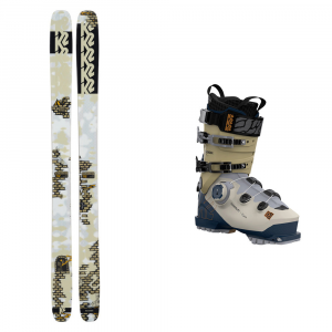 K2 Reckoner 112 Skis / Mindbender 120 Boa Ski Boots Package 2024