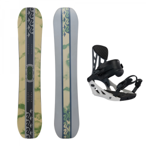 K2 Geometric Snowboard / Indy Snowboard Bindings Package 2024