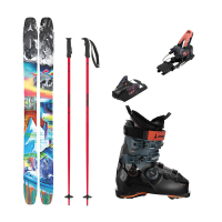 Atomic Bent Chetler 120 Skis + Hawx Prime 110 Boa Gw Ski Boots + Strive 14 Gw Ski Bindings + Amt Ski Poles Mens Atomic Package 2025