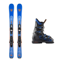 Rossignol Experience Pro Kids Skis / Kid4 Ski Bindings + Rossignol Comp J4 Kids Ski Boots Kids Package 2025
