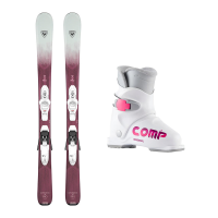 Rossignol Experience W Pro Kids Skis / Kid4 Ski Bindings + Rossignol Comp J1 Ski Boots Kids Package 2025