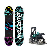 Burton Mini Grom Snowboard + Binding 2025 Package