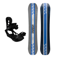 K2 Geometric Snowboard + Sonic Bindings Mens Package 2025