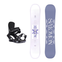 Salomon Lotus Snowboard + Cassette Bindings Package 2025