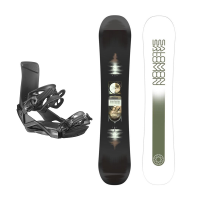 Salomon Pulse Snowboard + Rhythm Bindings Mens Package 2025