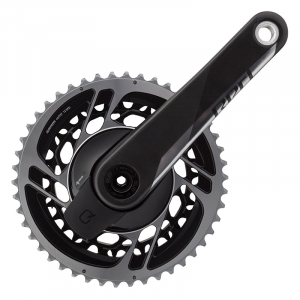 SRAM RED AXS Power Meter Crankset - 175mm 12-Speed 46/33t Direct Mount DUB Spindle Interface Natural Carbon D1