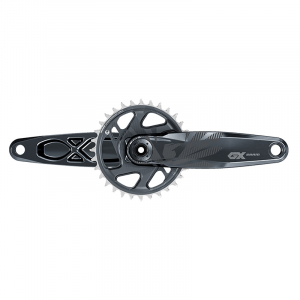 SRAM GX Eagle Fat Bike Crankset - 175mm 12-Speed 30t Direct Mount DUB Spindle Interface For 190mm Rear Spacing Lunar