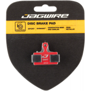 Jagwire Sport Semi-Metallic Disc Brake Pads - For Shimano S700 M615 M6000 M785 M8000 M666 M675 M7000 M9000 M9020 M985 M987