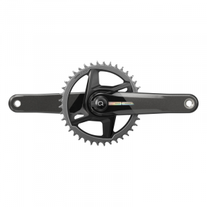 SRAM Force 1 AXS Wide Power Meter Crankset - 175mm 12-Speed 40t Direct Mount DUB Spindle Interface Iridescent Gray D2