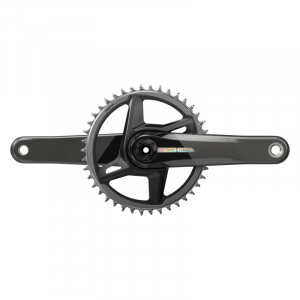 SRAM Force 1 Wide Crankset - 175mm 12-Speed 40t Direct Mount DUB Spindle Interface Iridescent Gray D2