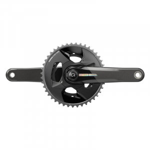 SRAM Force AXS Wide Power Meter Crankset - 170mm 2x 12-Speed 43/30t 94 BCD DUB Spindle Interface Iridescent Gray D2