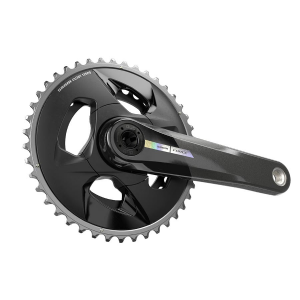 SRAM Force Wide Crankset - 167.5mm 2x 12-Speed 43/30t 94 BCD DUB Spindle Interface Iridescent Gray D2