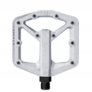 Crankbrothers Stamp 2 Small Platform Pedals Raw Silver
