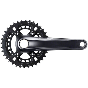 Shimano Deore XT FC-M8100-2 Crankset - 175mm 12-Speed 36/26t Direct Mount Hollowtech II Spindle Interface BLK