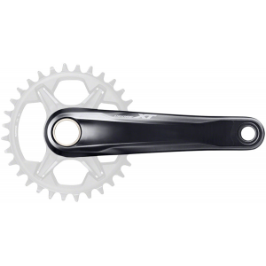 Shimano DEORE XT FC-M8130-1 Crankset - 175mm 12-Speed Direct Mount Hollowtech II Spindle Interface BLK