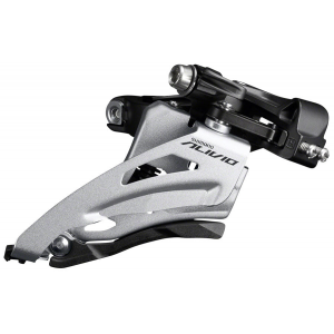 Shimano Alivio FD-M3120-M-B Front Derailleur - 2x9-Speed Side Swing Front Pull 34.9/31.8/28.6mm Clamp Band 36t Max