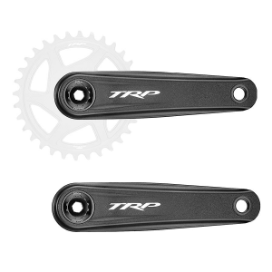 TRP CK-8050 Crankset - 170mm 12-Speed For 68/73mm Frame BB DM CINCH Chainring Interface 30mm Spindle Sandblasted BLK