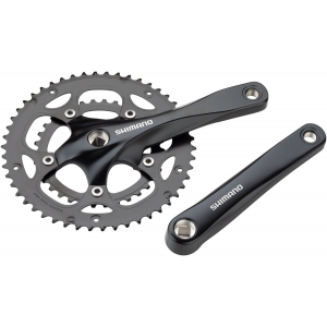 Shimano Claris FC-RS200 Crankset - 175mm 8-Speed50/34t 110 BCD Square Taper JIS Spindle Interface BLK