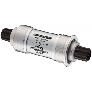 Full Speed Ahead 8420ST Power Drive Bottom Bracket - English 73x113mm Full Speed Ahead Power Drive Spindle Silver